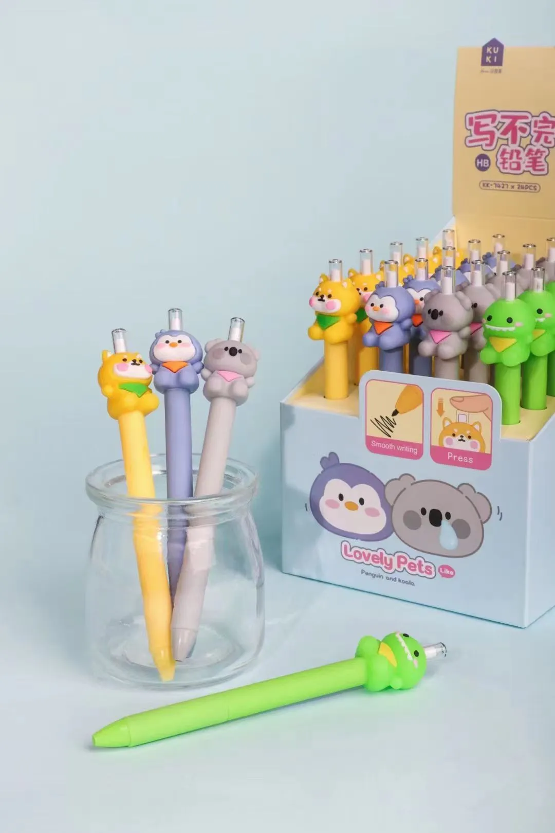 218032 ANIMALS RETRACTACTABLE PENCIL-20