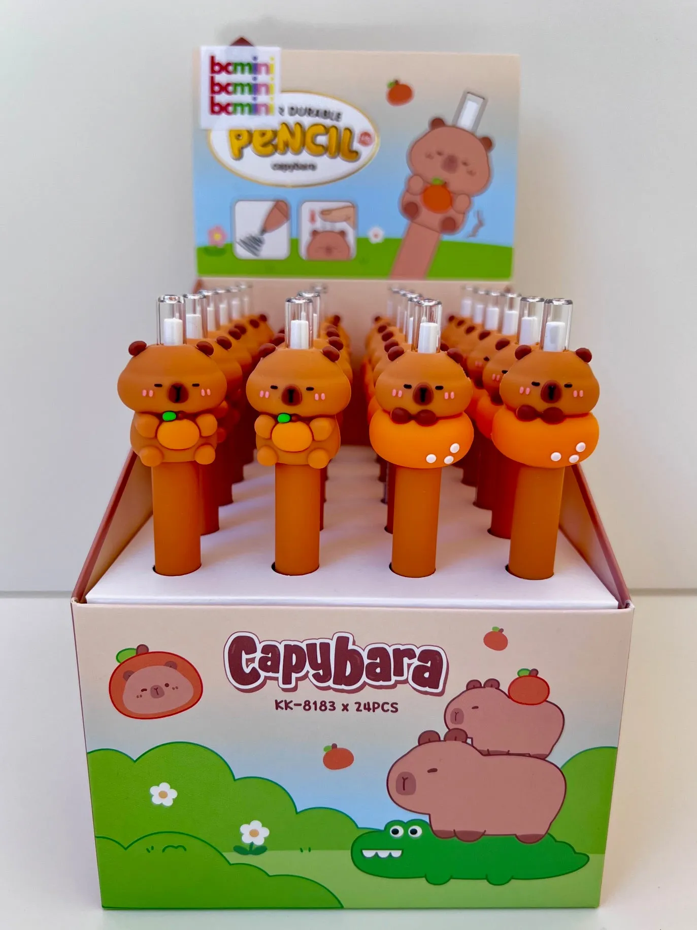 21810 CAPYBARA RETRACTABLE PENCIL-24