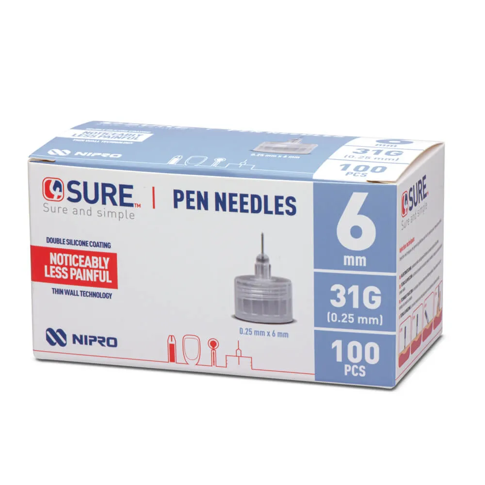 4SURE Pen Needles 31G (100 pcs)