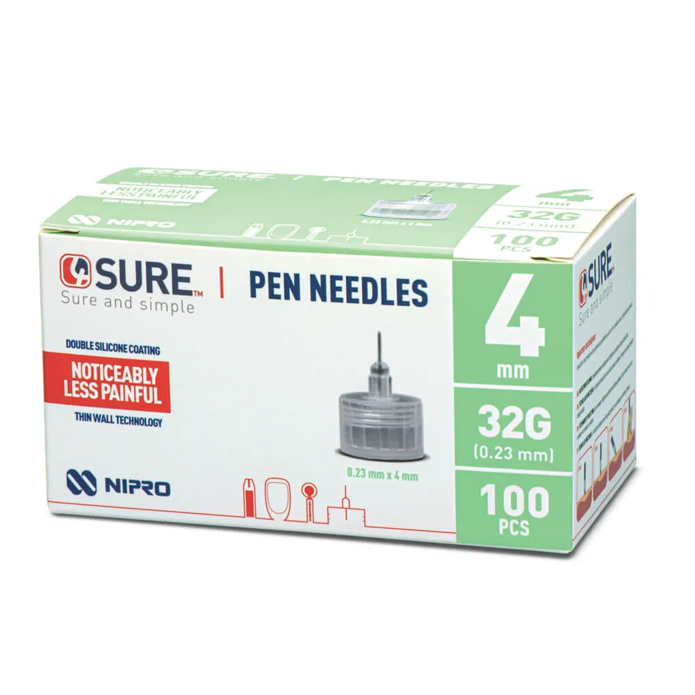 4SURE Pen Needles 32G (100 pcs)