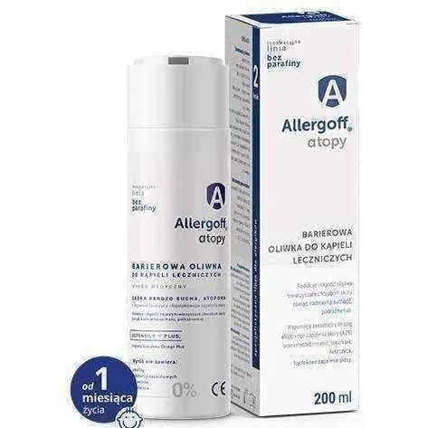 Allergoff Atopy barrier oil for therapeutic bath 200ml