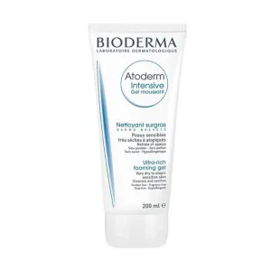 Atoderm Intensive Gel Moussant - Ultra-Soothing Foaming Gel for Very Dry Irritated to Atopic Sensitive Skin