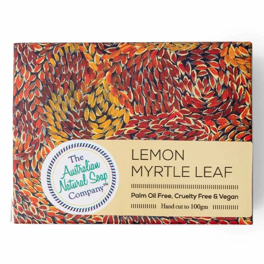 Australian Natural Soap Company Australian Bush Range - Lemon Myrtle Leaf