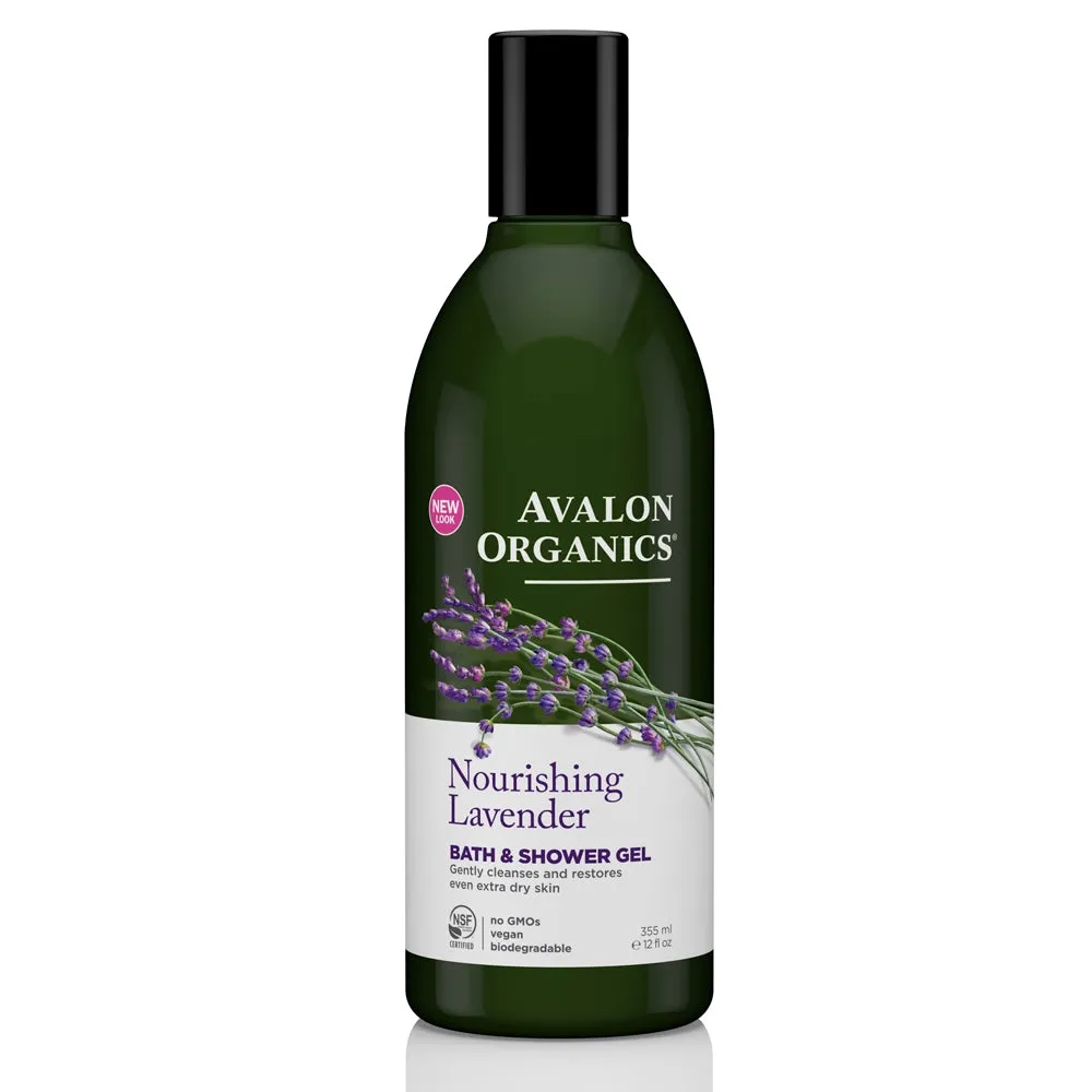 Avalon Organics Nourishing Lavender Bath & Shower Gel