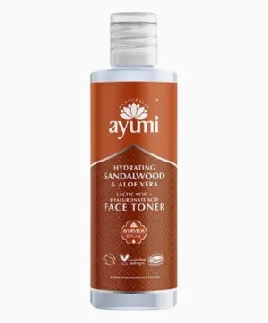 Ayumi Naturals Hydrating Sandalwood And Aloe Vera Face Toner 150ml