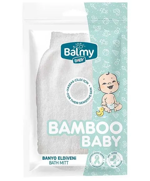 Balmy Naturel Bamboo Baby Bath Mitt