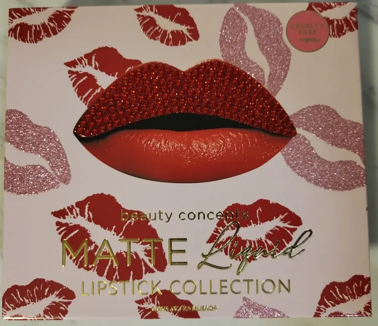 Beauty Concepts Pink & Red Matte Liquid Lipstick Collections