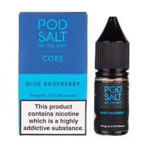 Blue Raspberry Nic Salt E-Liquid by Pod Salt Core