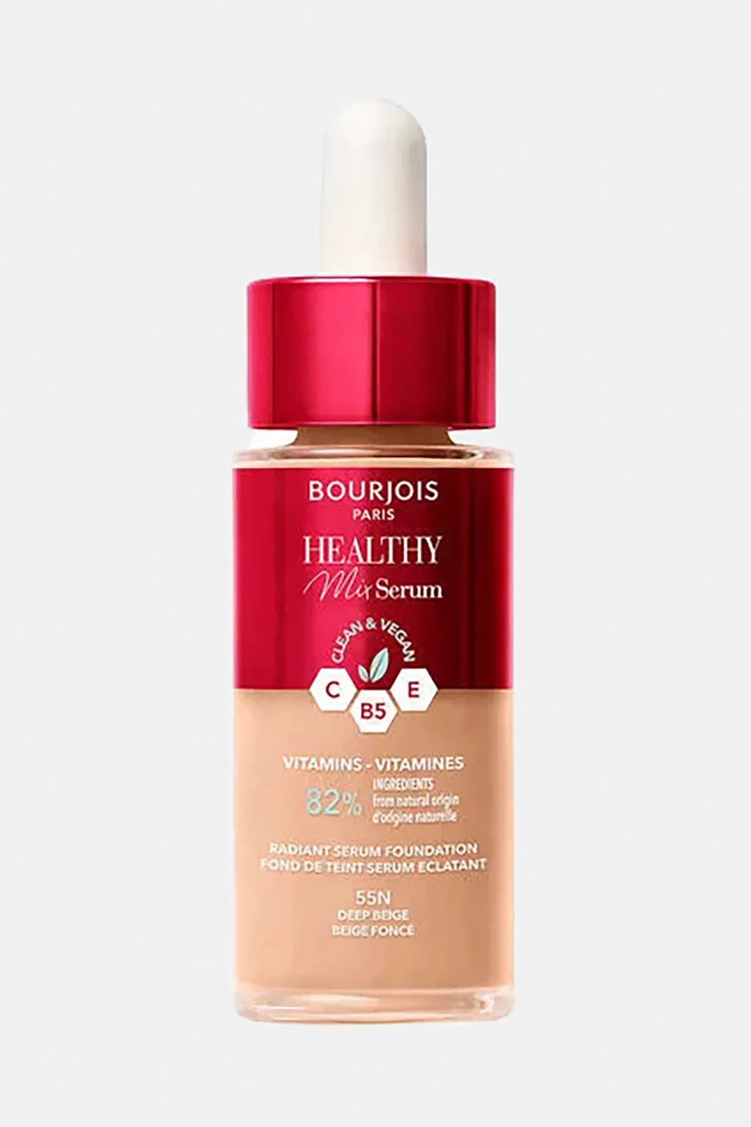 Bourjois Healthy Mix Serum Foundation - Deep Beige 55