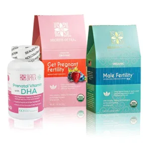 Conception Bundle with Prenatal Daily Vitamins (him/her)