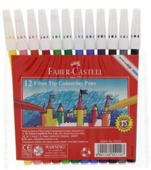 Felt Tip Pen Fabercastell (Pack of 12pcs)