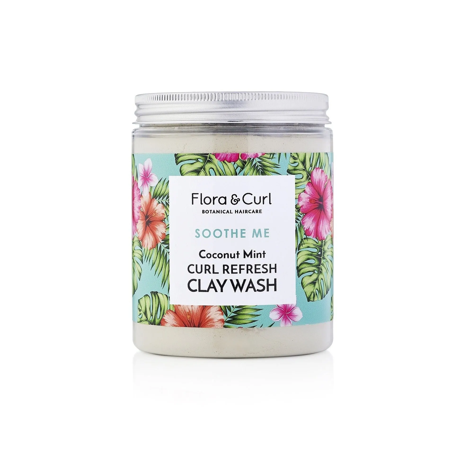 Flora & Curl Coconut Mint Curl Refresh Clay Wash 8.5oz