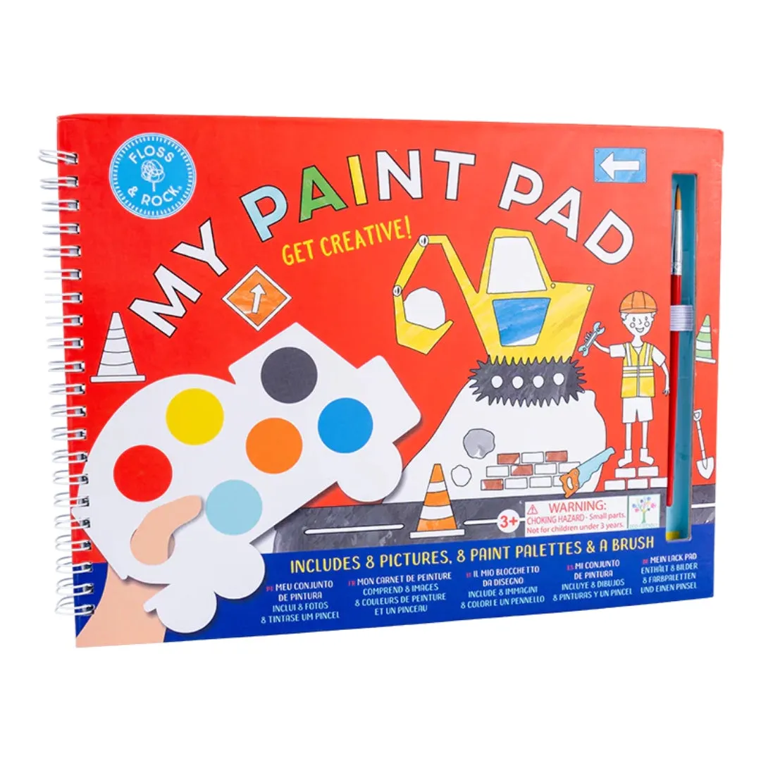 Floss & Rock My Paint Pad – Construction