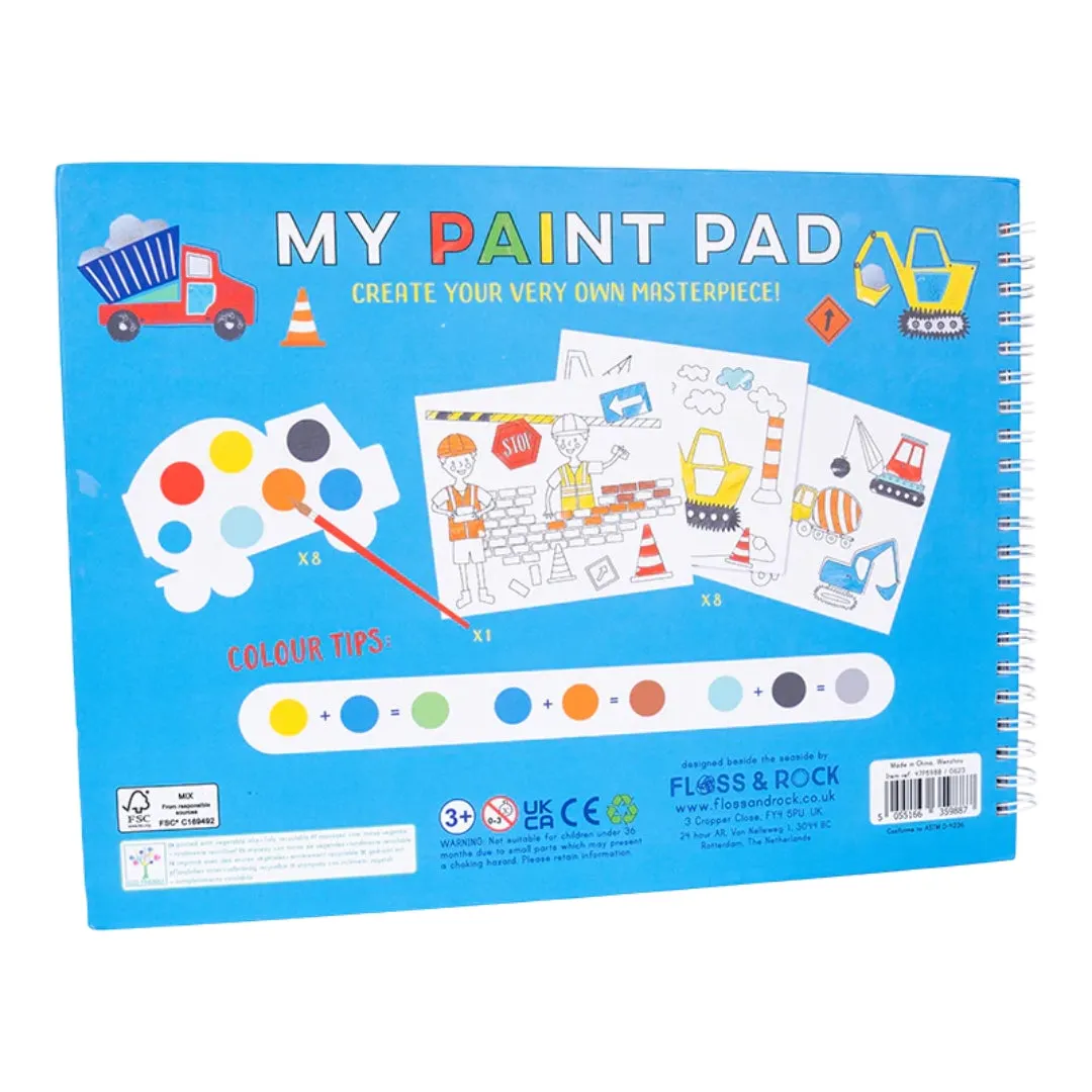 Floss & Rock My Paint Pad – Construction