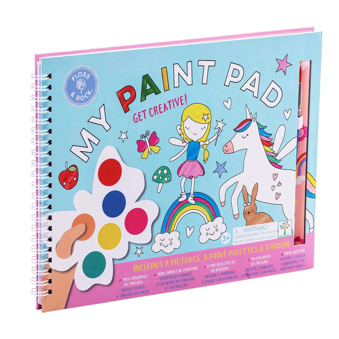 Floss & Rock My Paint Pad – Rainbow Fairy