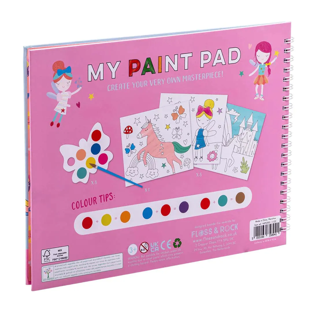 Floss & Rock My Paint Pad – Rainbow Fairy