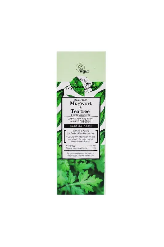 Grace Day Real Fresh Mugwort &Tea Tree Foam