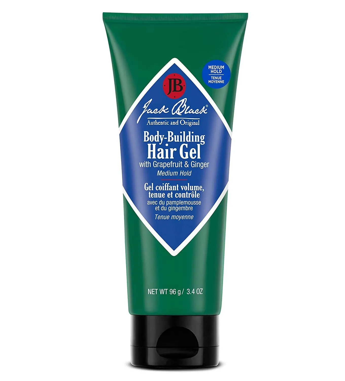 Jack Black Body-Building Hair Gel with Grapefruit & Ginger