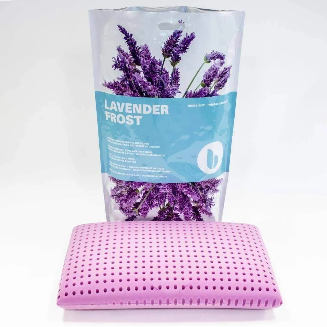 Lavender Frost Pillow