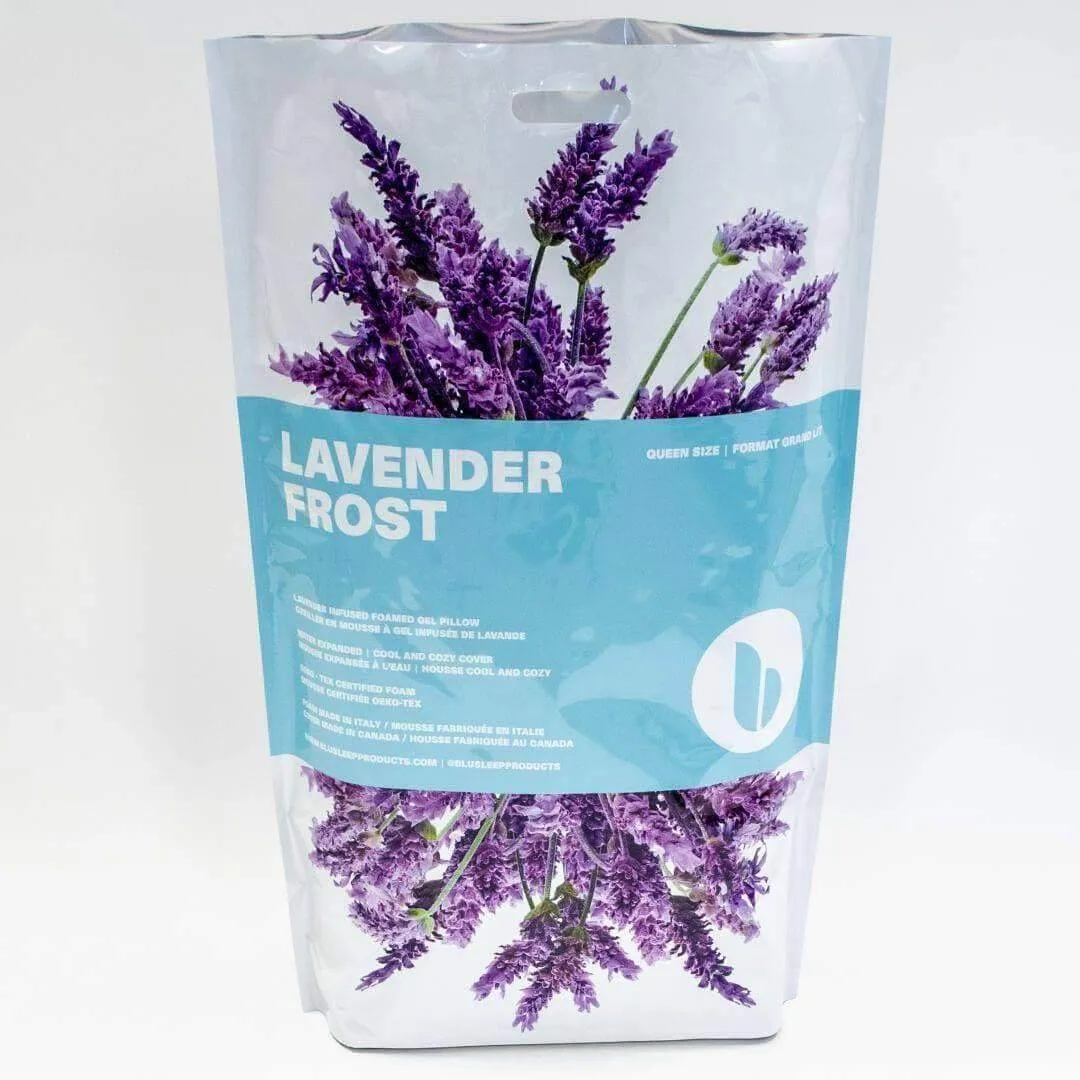 Lavender Frost Pillow