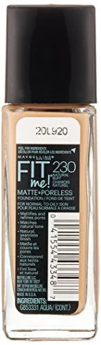 Maybelline New York Fit Me Foundation, 230 Natural Buff, 30ml