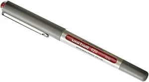 Mitsubishi 0.7 mm Uniball Eye Rollerball Pen Red