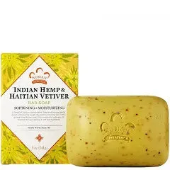 Nubian Indian Hemp & Haitian Vetiver Soap 5oz