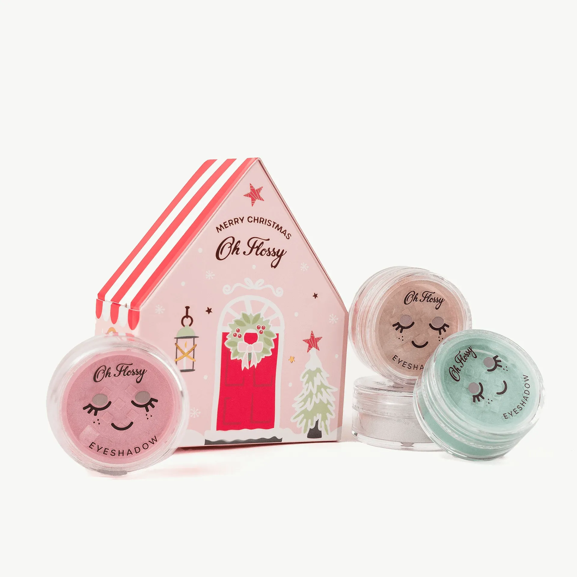 Oh Flossy Christmas House Eyeshadow Set