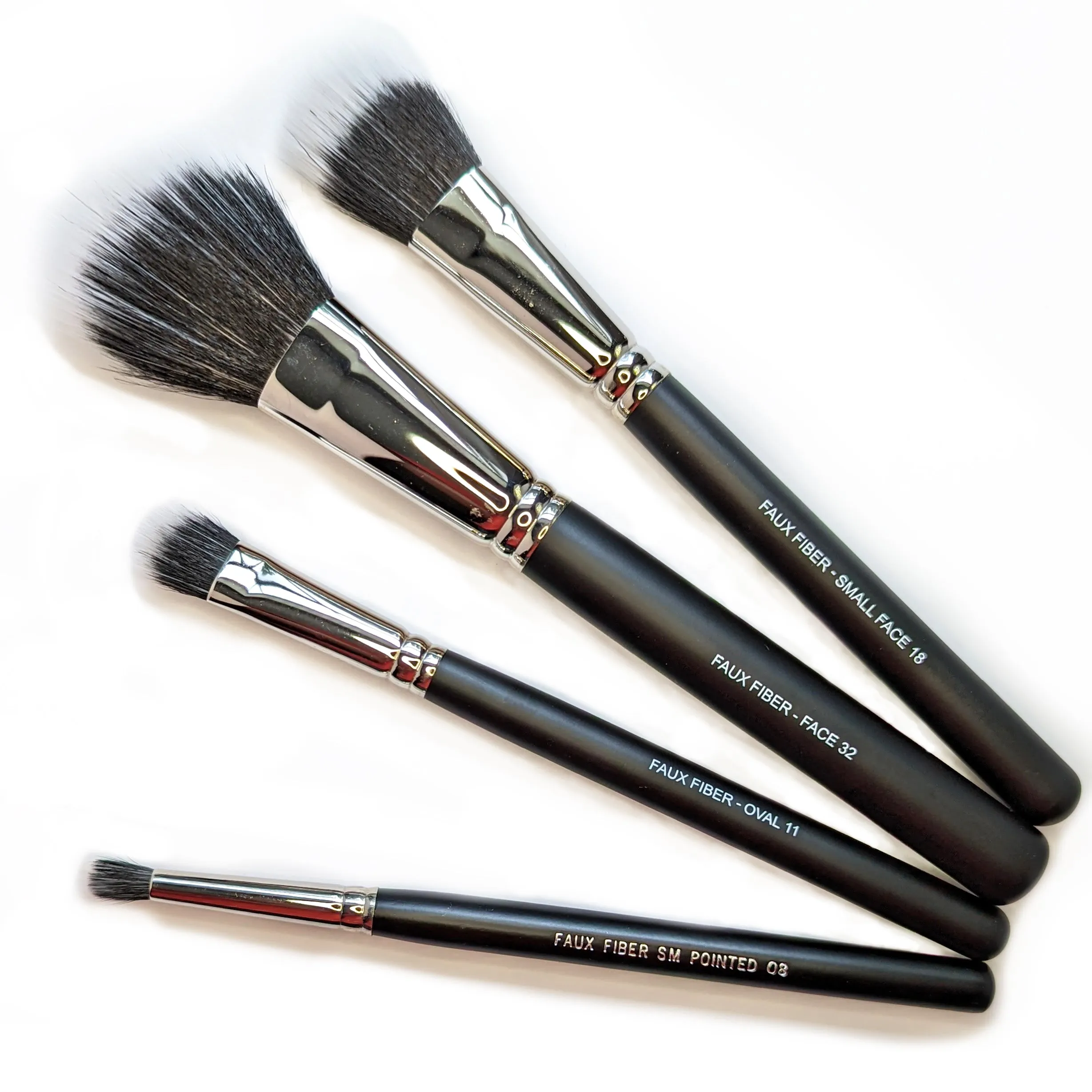 Oval #11 Eye Brush Fiber Optic  - Vegan & Cruelty Free