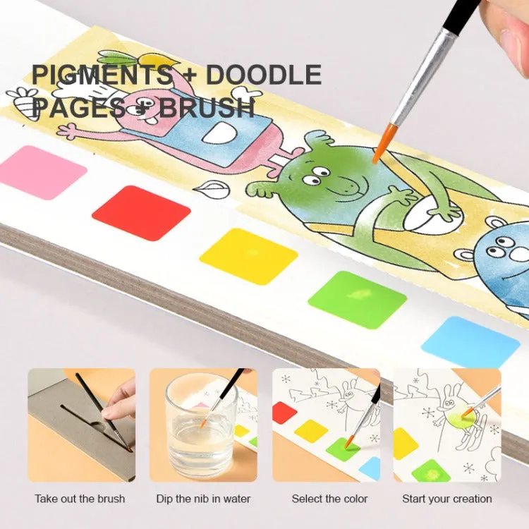 Paint With Water Booklet | Wonderful Holiday