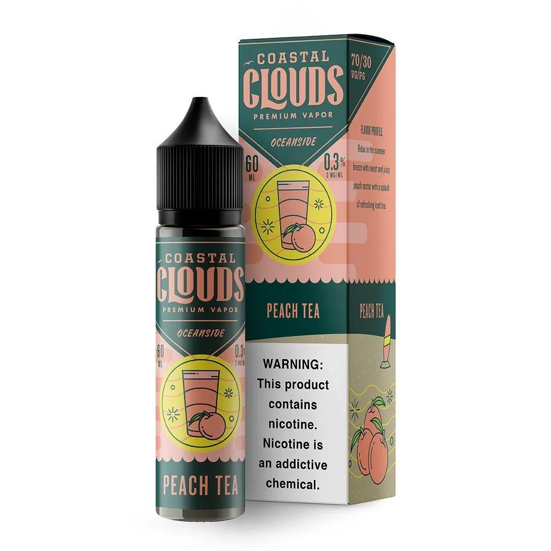 Peach Tea by Coastal Clouds 60ml