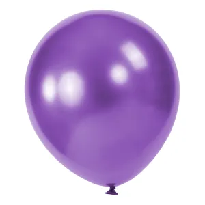 Purple 10" Latex Balloons | 50 pcs