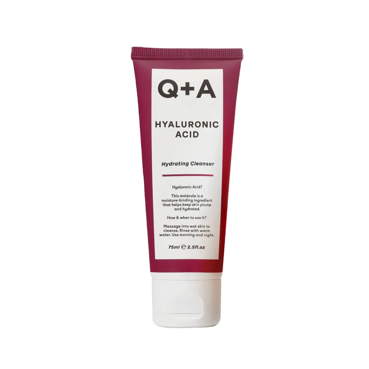 Q A Hyaluronic Acid Hydrating Cleanser 75ml