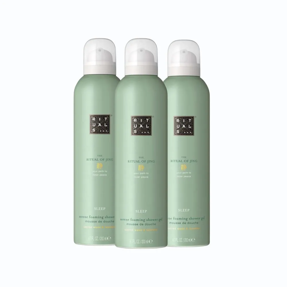 Rituals The Ritual of Jing Foaming Shower Gel 3-Pack