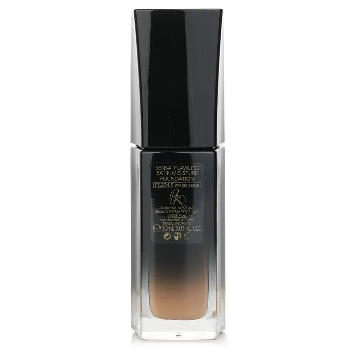 Sensai Flawless Satin Moisture Foundation Spf 25 - # Fs204.5 Warm Beige - 30ml/1.01oz