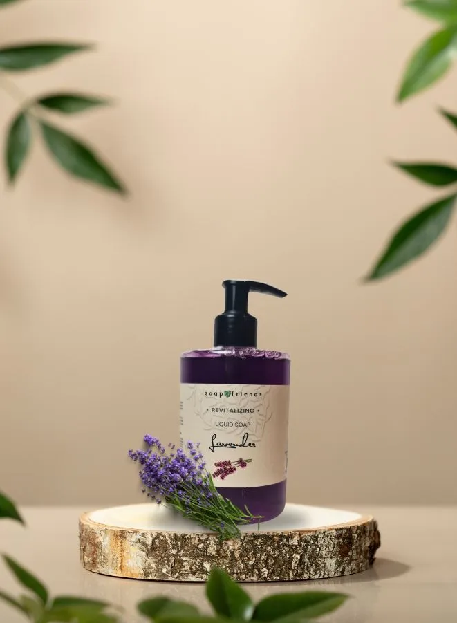 Soap&Friends Lavender Liquid Soap Tranquil Floral Cleanliness, 300 ml