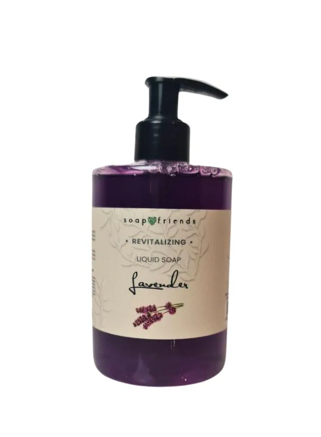 Soap&Friends Lavender Liquid Soap Tranquil Floral Cleanliness, 300 ml