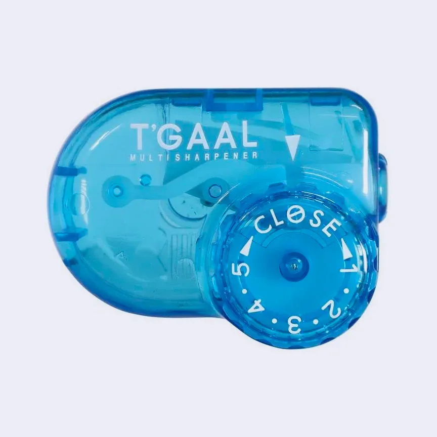 Stad: T'Gaal Adjustable Pencil Sharpener (Clear Blue)