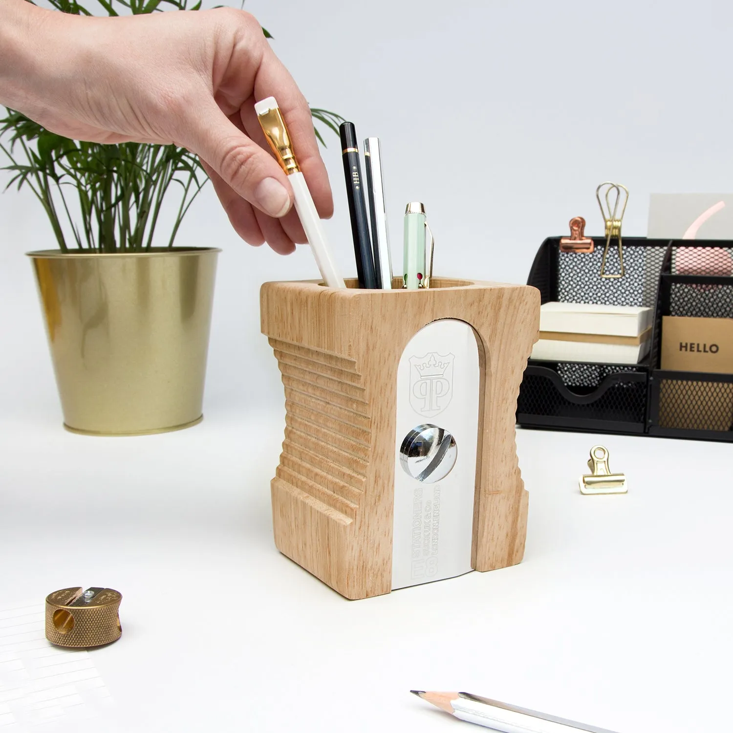 suck uk | sharpener desk tidy | wood