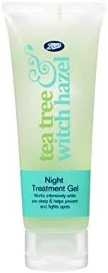 TEA TREE WITCH HAZEL NIGHT TREATMENT GEL