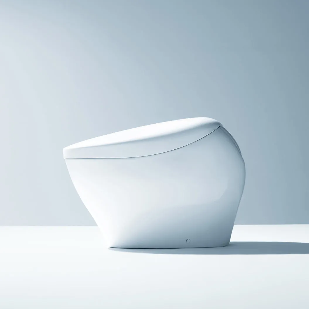 TOTO MS903CUMFX#01 NEOREST NX2 Dual Flush 1.0 or 0.8 GPF Toilet with Integrated Bidet Seat and eWater  and ActiLight