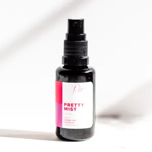 Trial Pretty Mist Green Tea   Hibiscus Organic Facial Mist