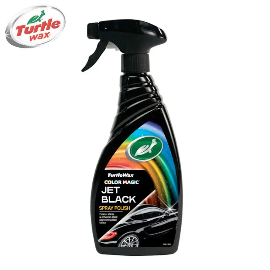 Turtle Wax Jet Black Spray Polish Black (500ml)