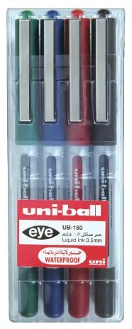 UB 150 Uni Ball Eye Micro Rollr pen - (Pack of 4)