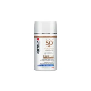 Ultrasun SPF50  Tinted Face Fluid.