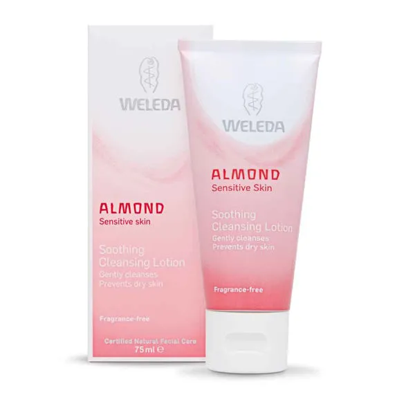 WELEDA - Almond Soothing Cleansing Lotion - 2.5 fl. oz. (75 ml)