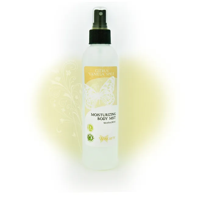 Women's Moisturizing Aloe Vera Body Mist - Citrus Vanilla Spice